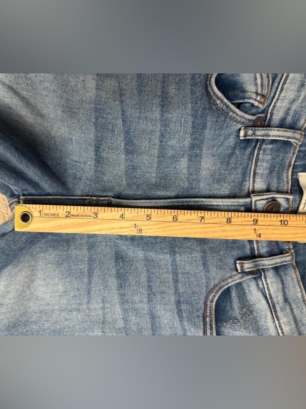 Hidden Logan Dad Cargo Wide Leg Jeans Size 25 Medium Wash - Picture 10 of 16